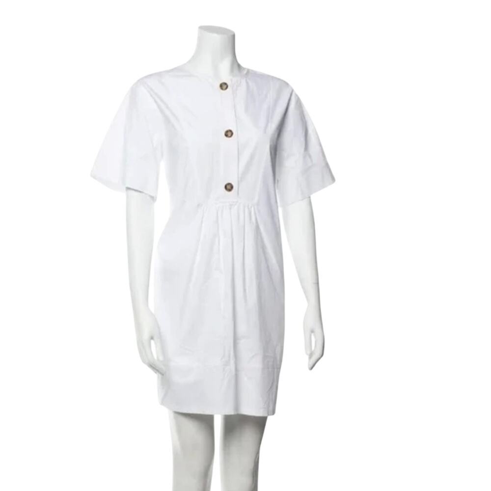 G. By Goop white dress Size 10 Minimalist - Picture 1 of 8